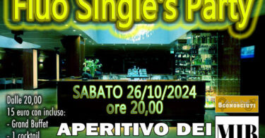 fluo single s party mib milano 26 ottobre 2024 cena degli sconosciuti